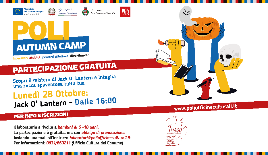 Laboratorio creativo di Halloween al POLI Officine Culturali – 